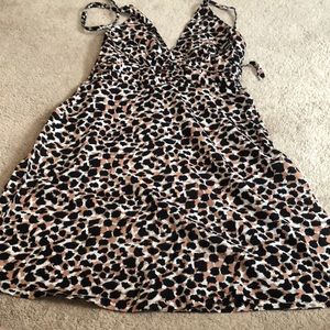 H&M leopard print dress